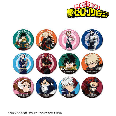 『僕のヒーローアカデミア』トレーディングマット缶バッジ(単位/BOX)【202508再販】